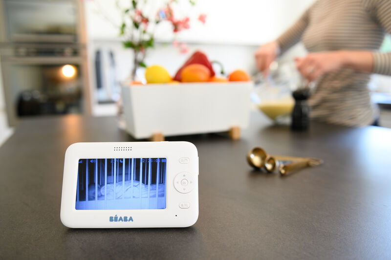 Babyphone avec caméra Zen Premium White - Beaba – Comptoir des Kids