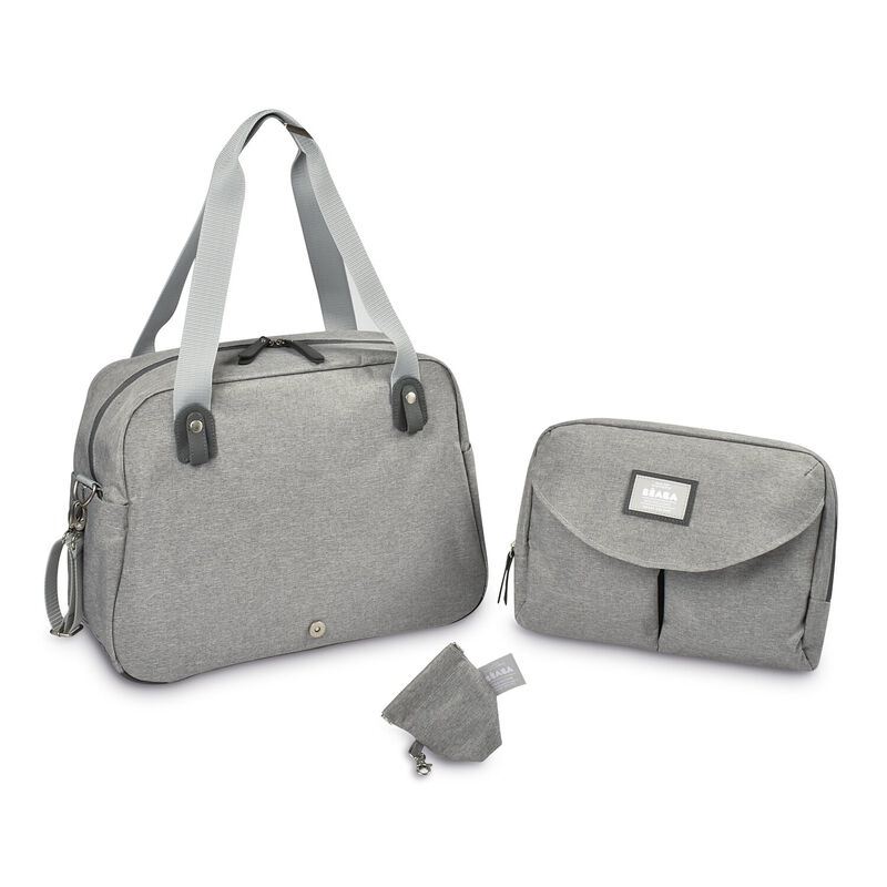 Changing bag Geneve II - heather grey