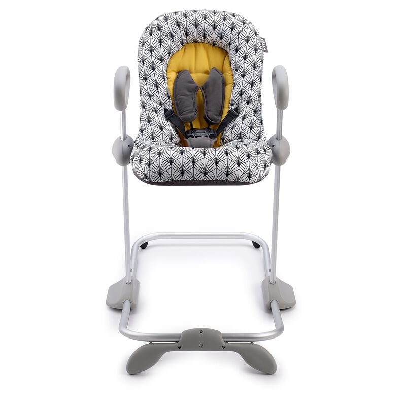 Up&Down Baby Bouncer IV yellow palm tree