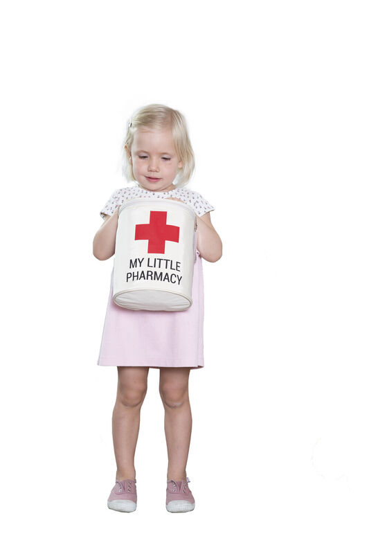 Medicine bag My Litlle Pharmacy offwhite 