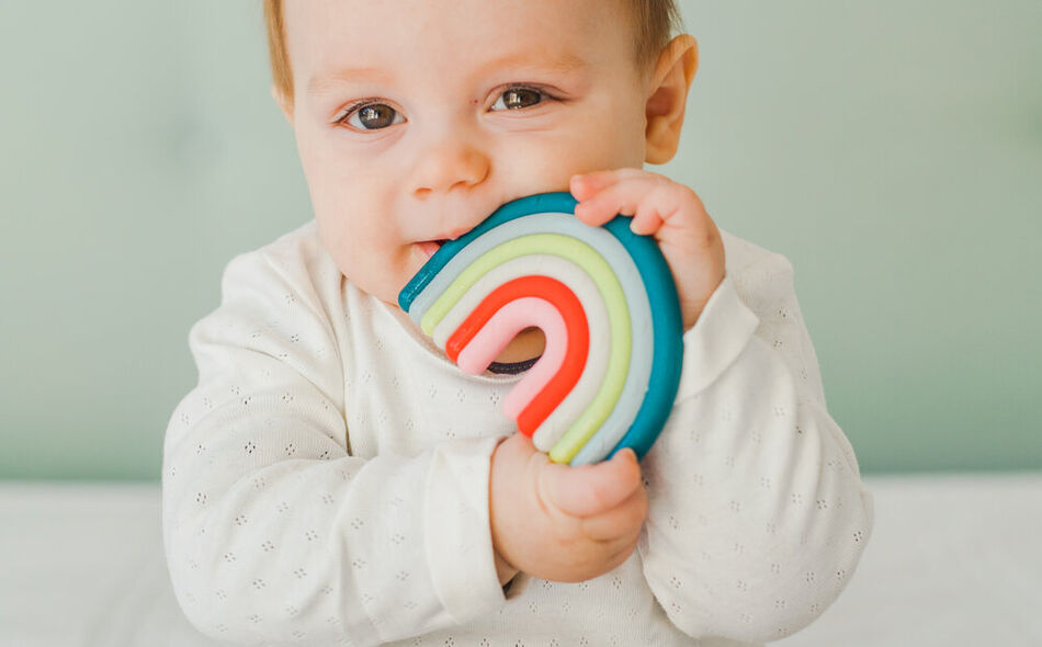 Anneau de dentition en silicone étape 1 +0m