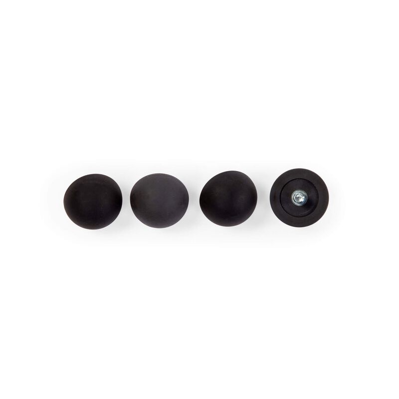 Evolu Set mit 4 Gummif&uuml;&szlig;en - Anthrazit