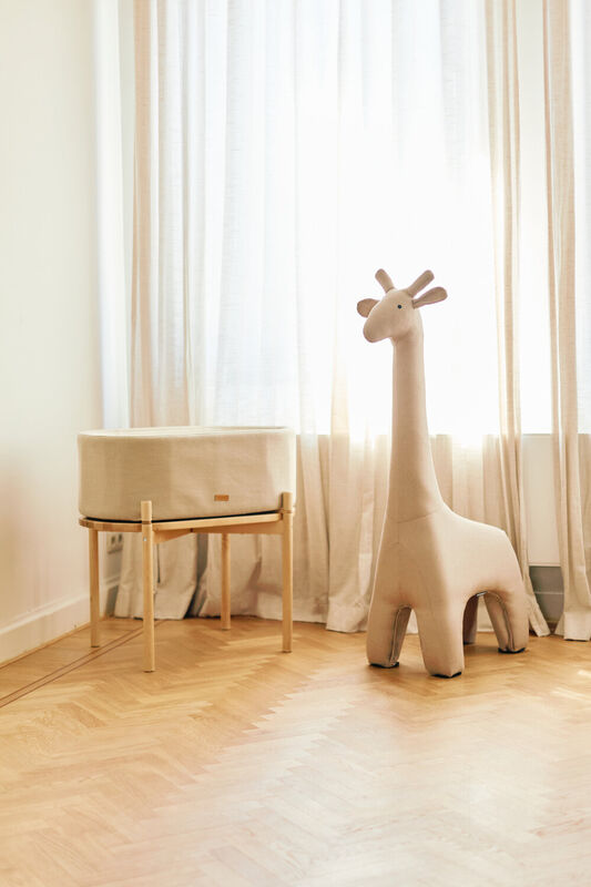 Linen Cradle - Beige