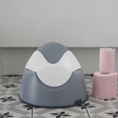 Pot d'Apprentissage Béaba Maison Ergonomique Vert Bleu - Facilite l' apprentissage de la propreté