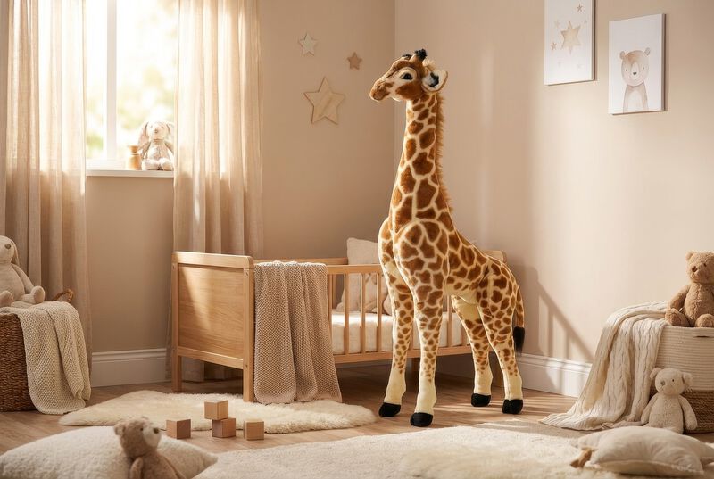 Knuffel 135cm Giraf