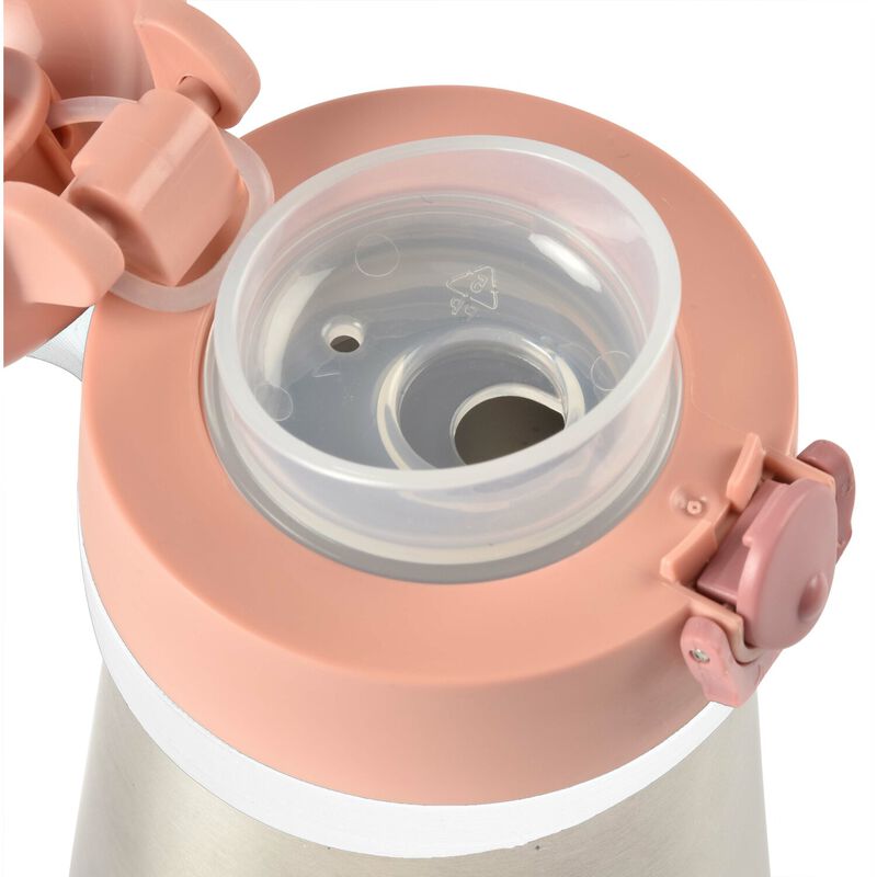 Stainless steel bottle 350 ml old pink