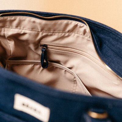 Sac &agrave; langer Madrid XXL - Denim