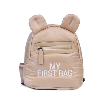 My First Bag Sac A Dos Pour Enfants - Matelass&eacute; - Beige