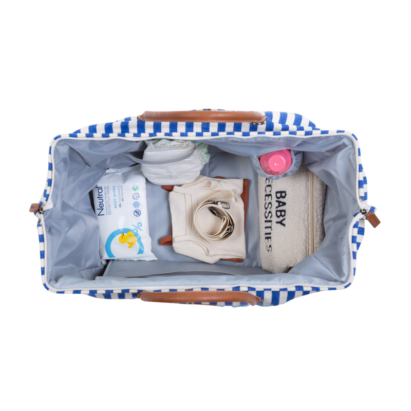 Mommy Bag - Righe blu