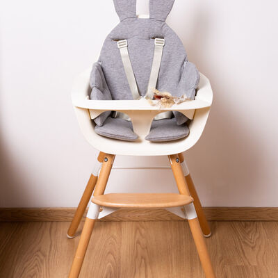 Cushion Rabbit jersey grey 
