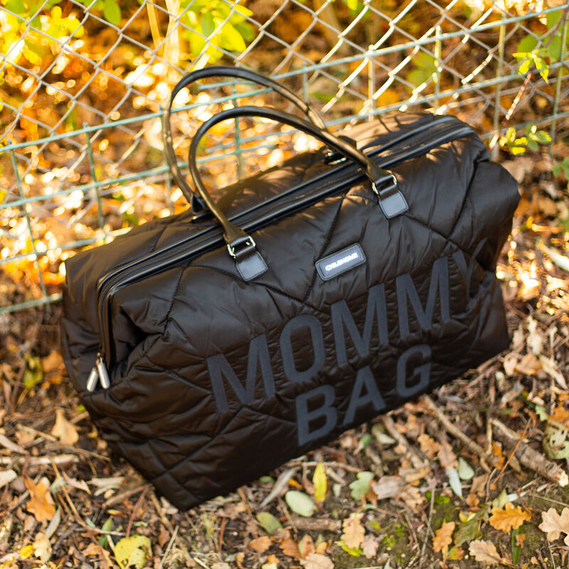 Childhome Mommy Bag - Puffered Black 6.0