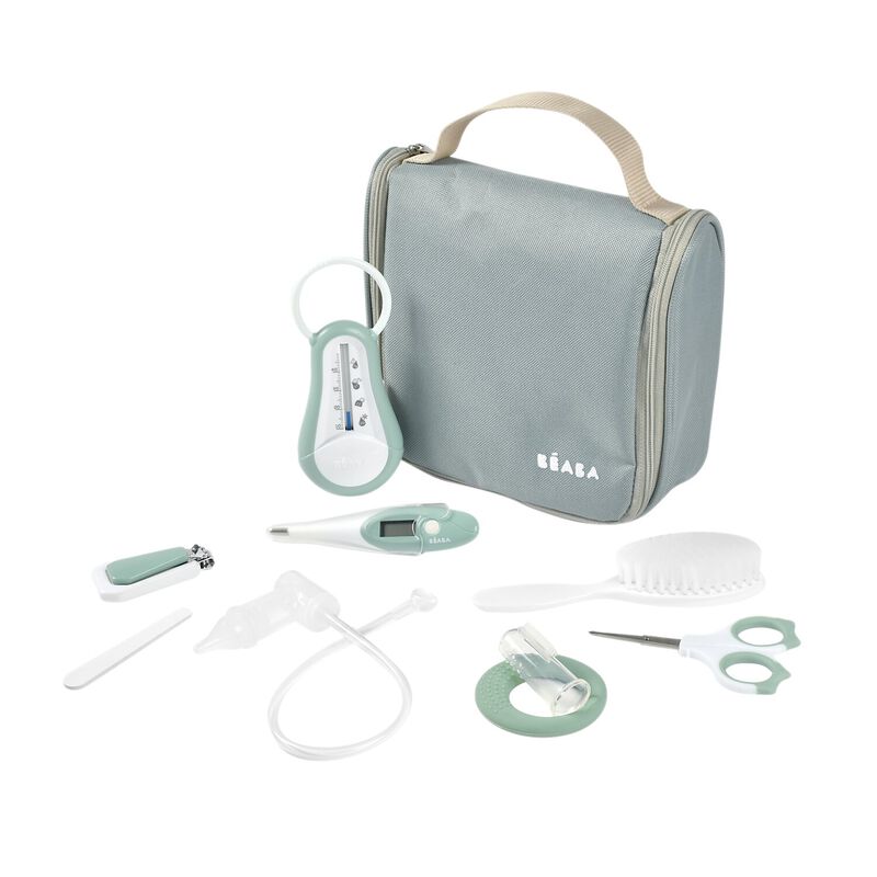 Grooming kit sage green