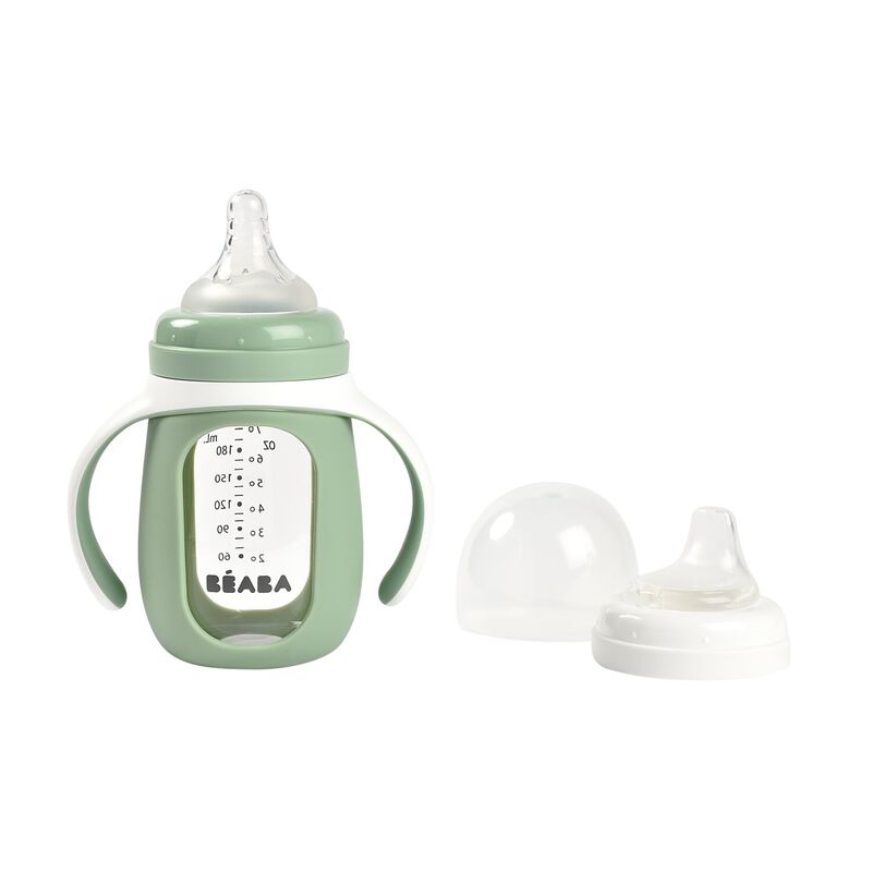Training Bottle 7 fl oz sage green