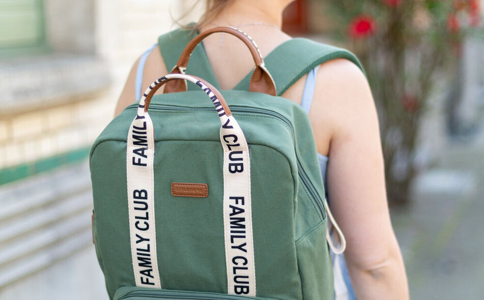 RUCKSACK FAMILY CLUB SIGNATURE GRUN