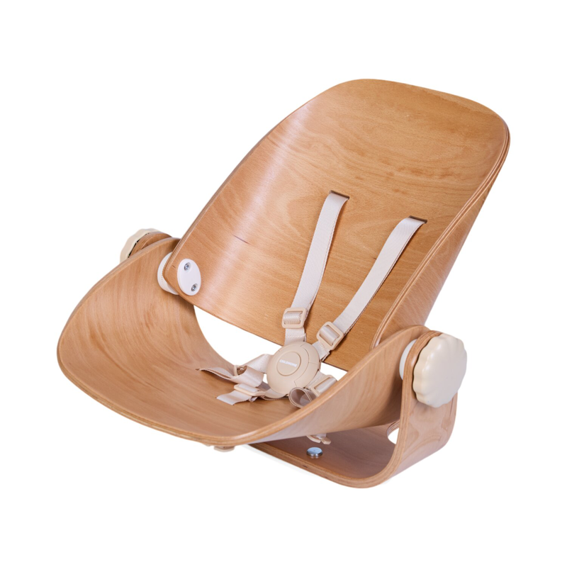 Evolu Newborn Seat For Evolu 2 + One.80&deg; - Wood - Natural 