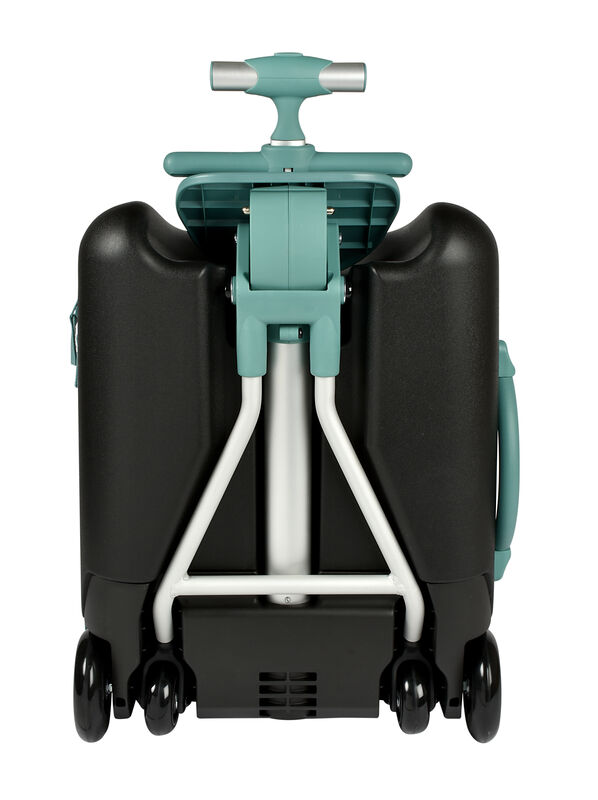 Valise avec assise de voyage Luggage Eazy green-blue