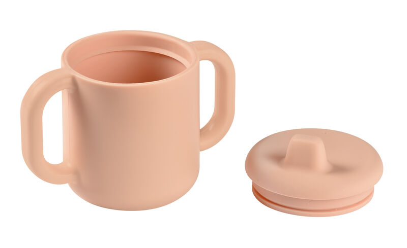 Silicone learning cup pink 3