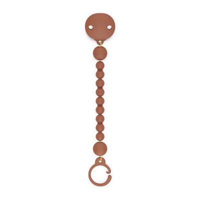 Colour Essence Silikon-Schnullerkette Orange