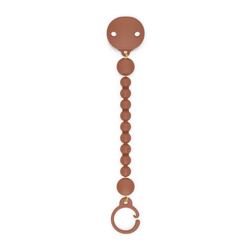 Colour Essence Silikon-Schnullerkette Orange