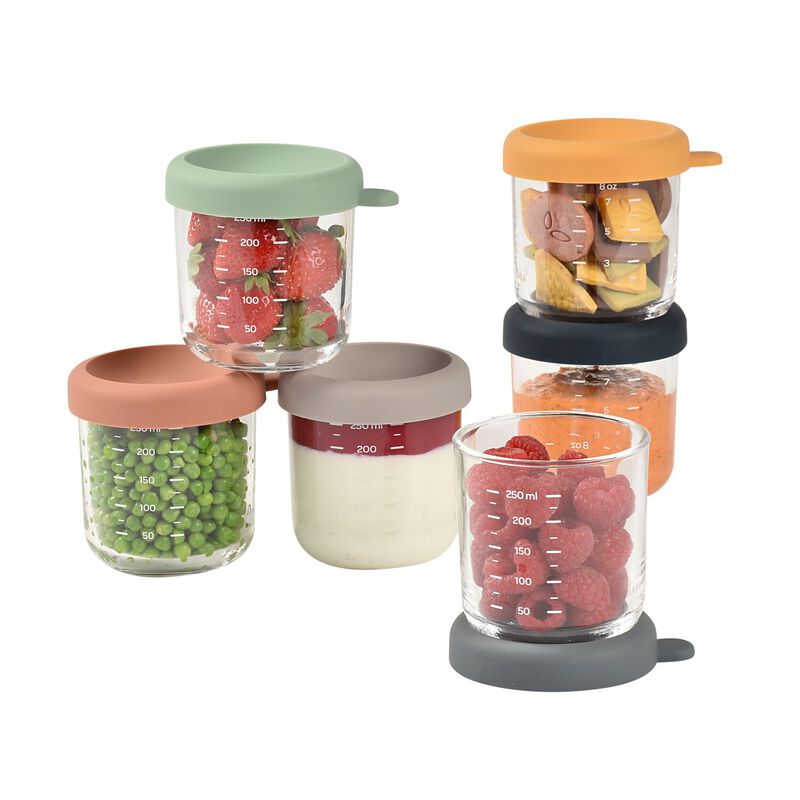 Coffret 6 portions verre 250ml Sunrise (Béaba) - Image 9