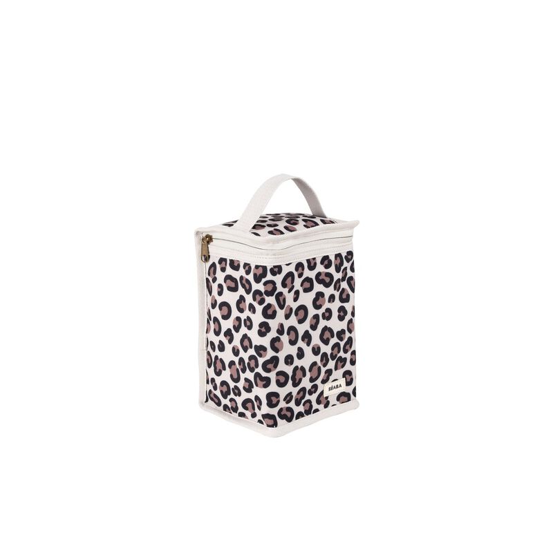 Bolsa aislante para el almuerzo - Leopard clay
