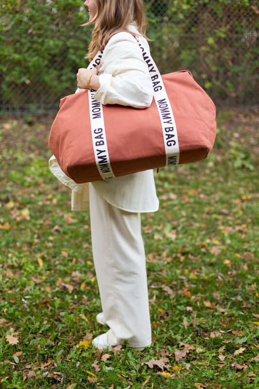 CHILDHOME SIGNATURE MOMMY BAG - TERRACOTTA