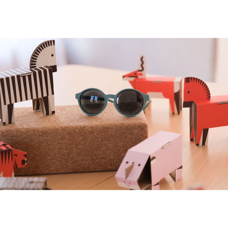 Sunglasses 2-4 years merry tropical green