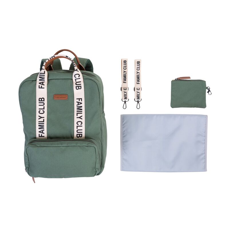 Family Club Signature Sac a Dos - Vert (Childhome) - Image 13