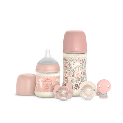 Welcome Baby Set - Bunny Pink