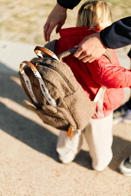 Mini Club Kids Backpack - Signature - Teddy Soft Brown