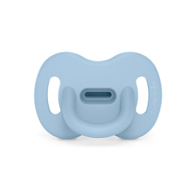 Sucette Smoothie SXPro 0/6M Colour Essence (tout silicone) - Bleu poudr&eacute;