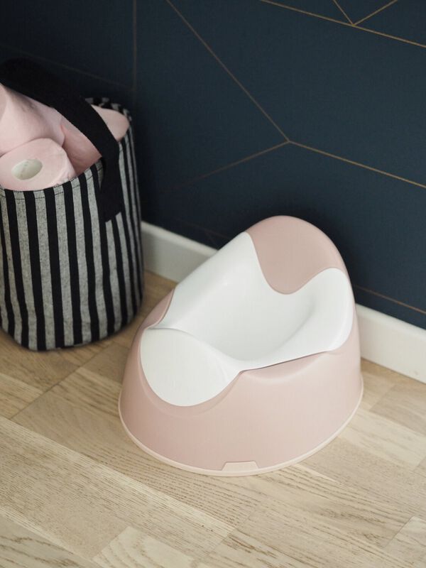 Pot ergonomique Vieux rose