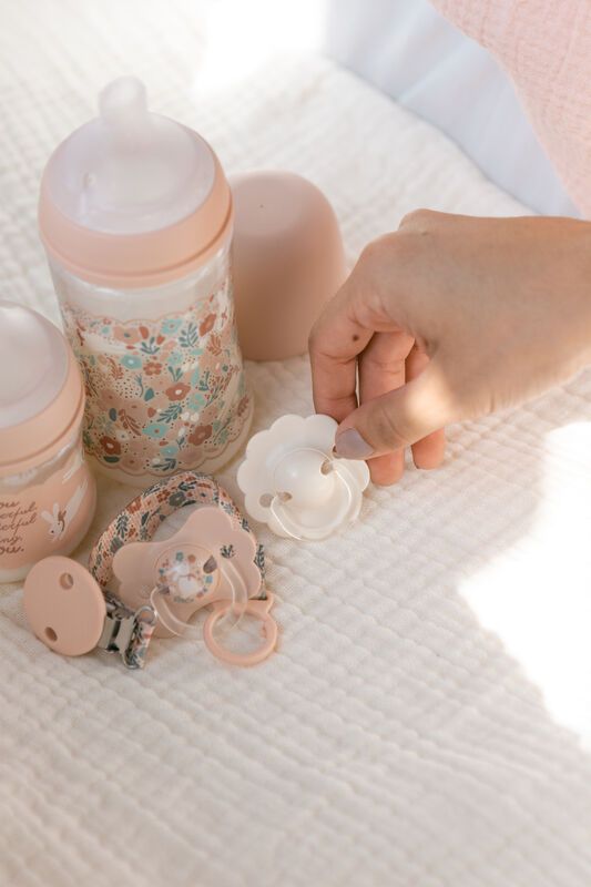 Welcome Baby Set - Bunny Pink