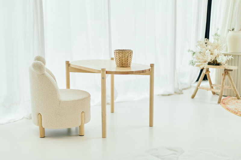 Teddy Cradle - off white  - 79x45x82cm 