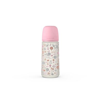 Biberon avec tétine SX Pro 360 ml débit L Pink