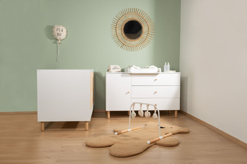 Wonder White - Lit Evolutif - 70x140 Cm + Lattes