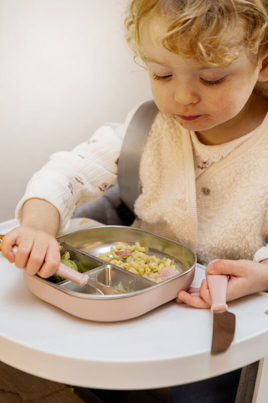 Set di posate in acciaio inox - 3 pezzi - Cotton Candy