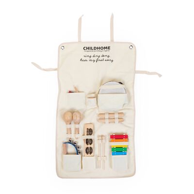 Set di 8 strumenti musicali + organizer
