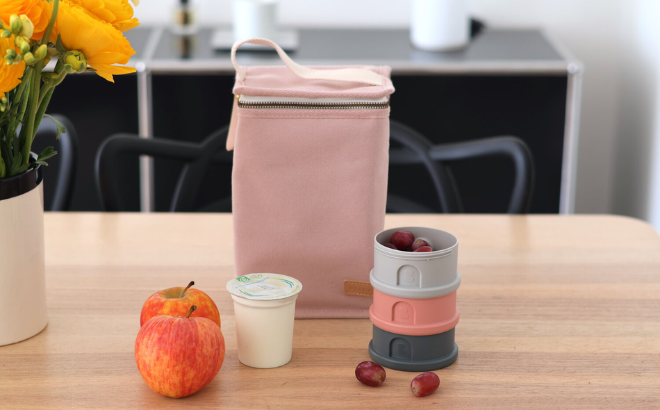 Isolierte Lunchtasche dusty rose 