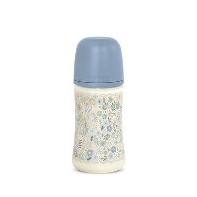 Babyflasche aus Polyamid mit Sauger SX Pro 270 ml Durchfluss M Wonderland - Blue