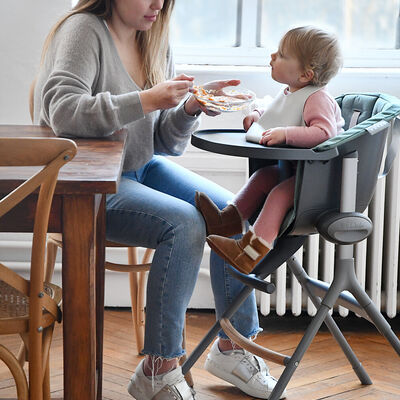 Up and Down Highchair dark grey
