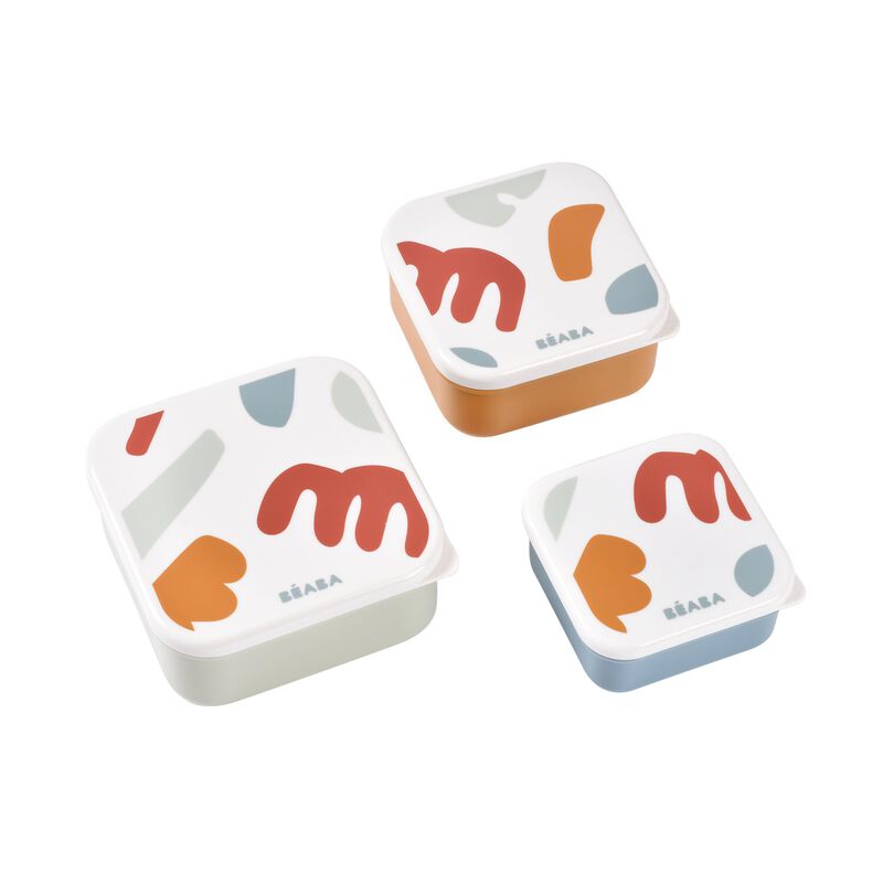 Juego de 3 cajas para aperitivos Playful