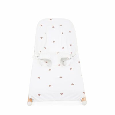 Childhome Evolux Bouncer Cover - Hearts
