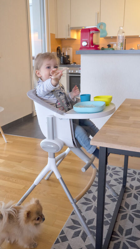 Coffret repas silicone Bleu