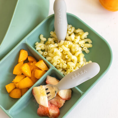 Set 2 pre-posate inox 10m grigio perla