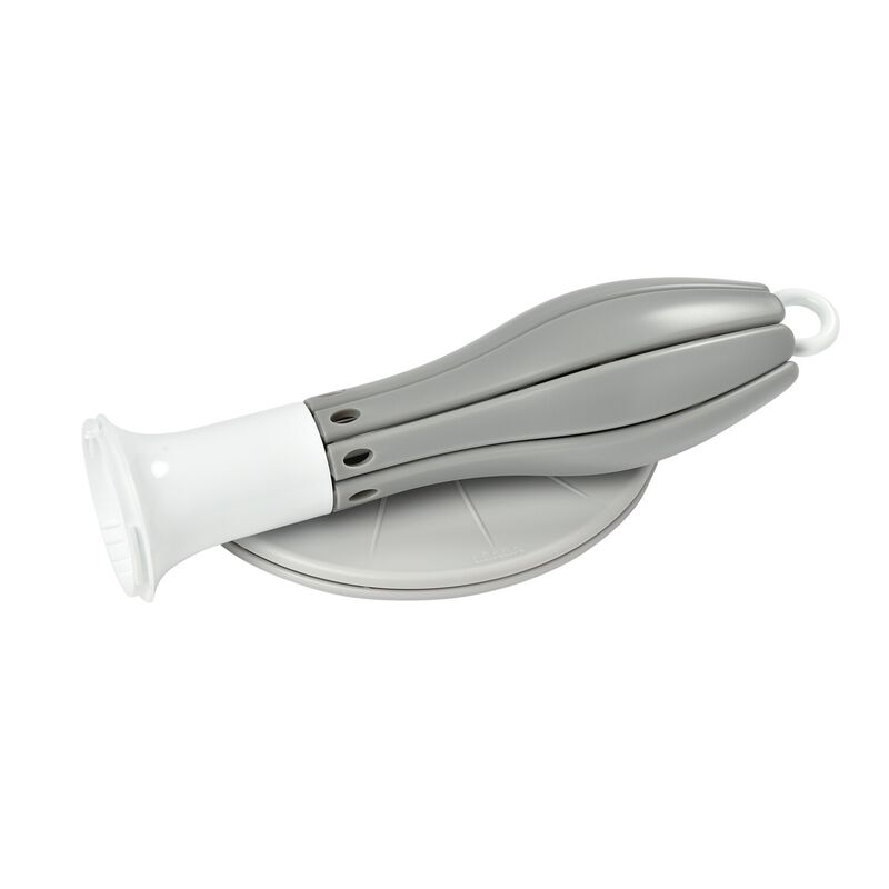 Egoutte-biberons pliable Flower Gris