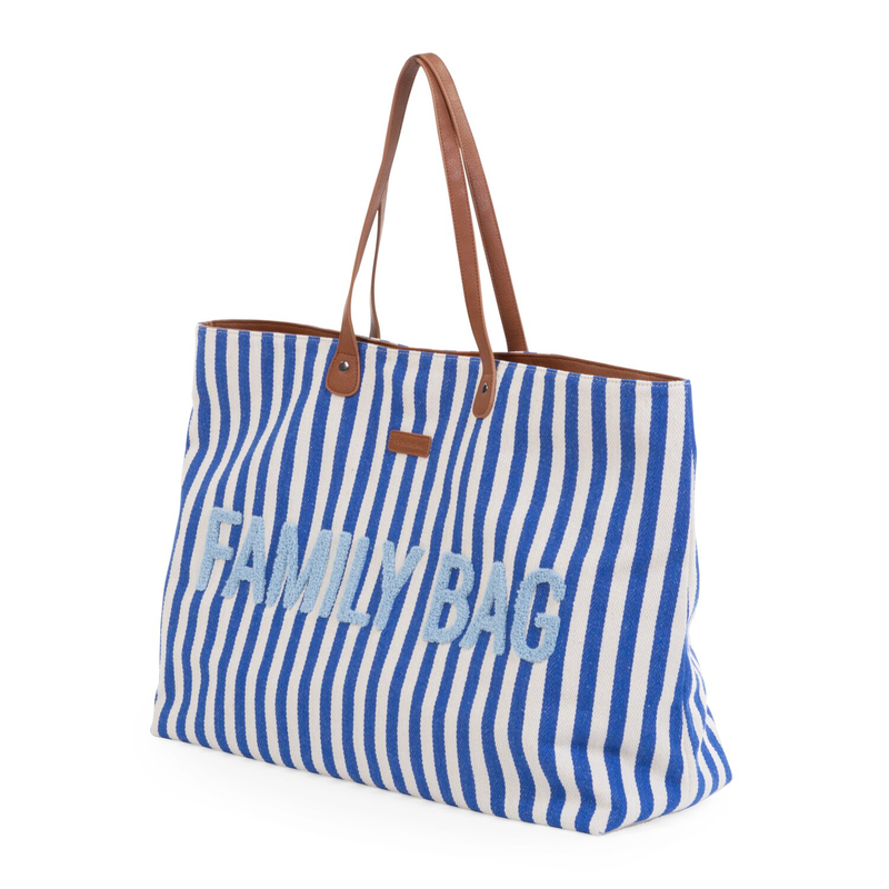 Family Bag - Righe Blu