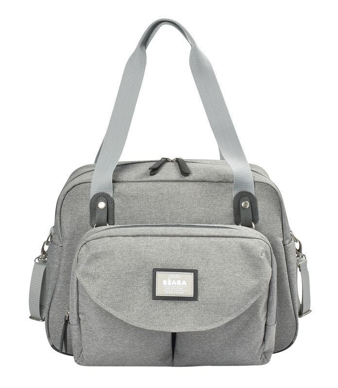 Geneve II Diaper Bag heather grey