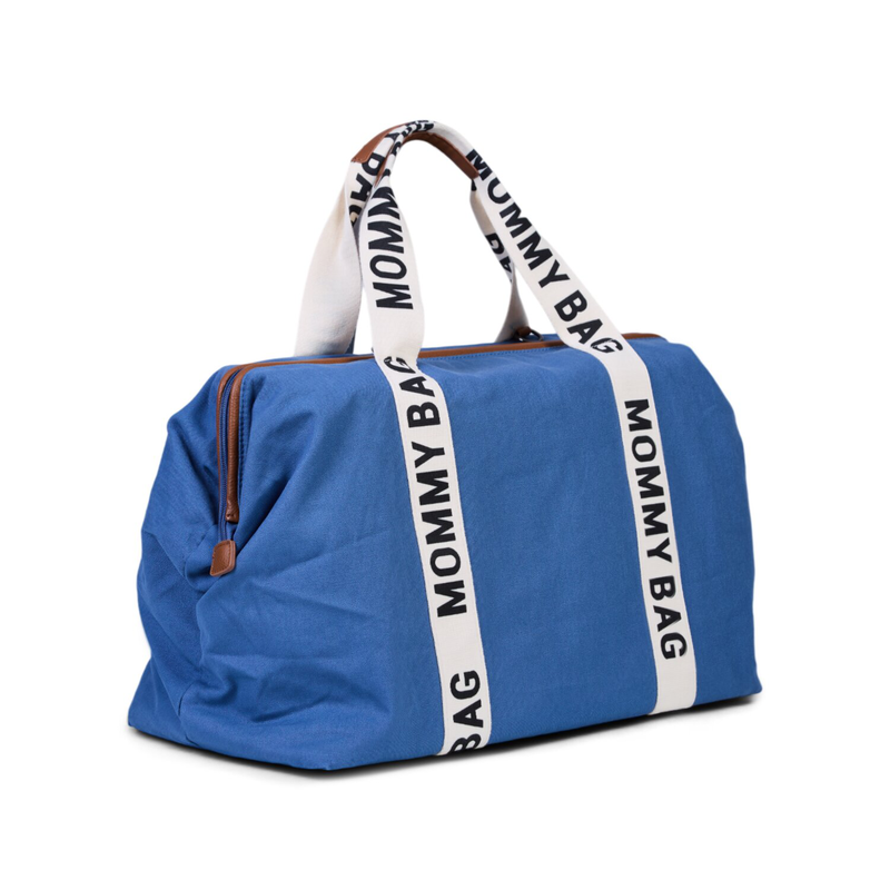 Nursery bag Family Bag Signature Canvas indigo