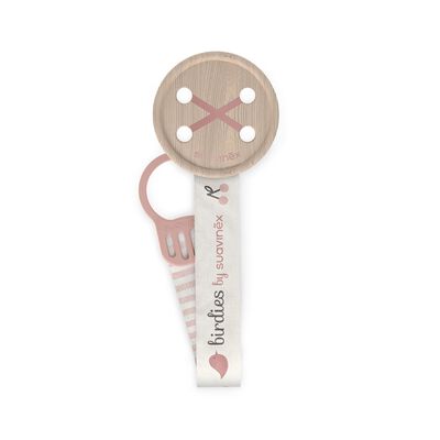 Sujetachupetes Birdies con cinta